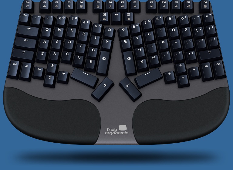 Truly Ergonomic Cleave - Most Comfortable and Best Optical Mechanical Keyboard