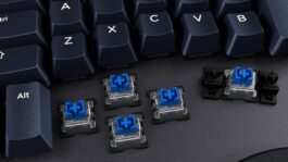 Truly Ergonomic Cleave - Tactile Clicky Optical Infrared Mechanical Switches