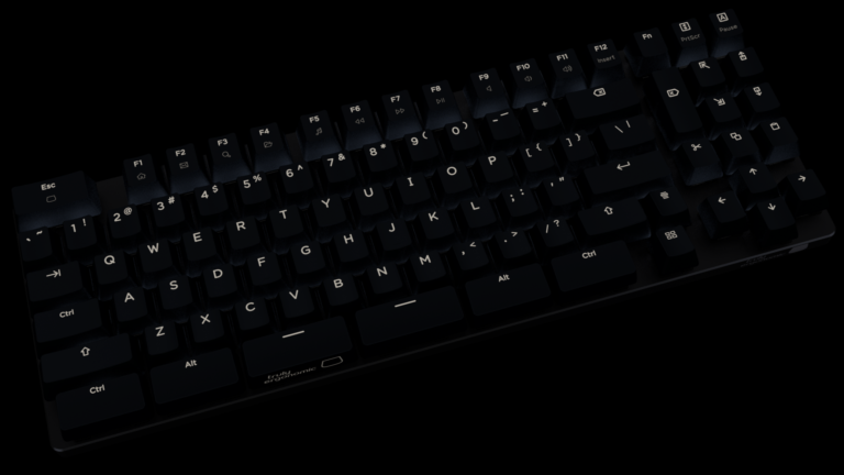 Truly Ergonomic Fasterini Keyboard - Customizable Backlight Profiles