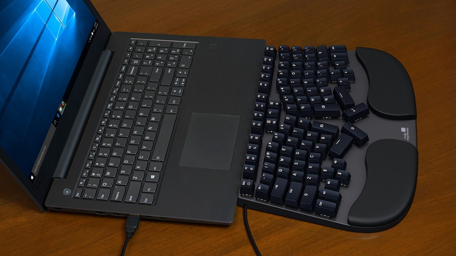 Truly Ergonomic World S Best Ergonomic Mechanical Keyboard