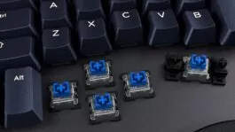 Truly Ergonomic Cleave - Tactile Clicky Optical Infrared Mechanical Switches