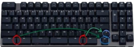 Truly Ergonomic Fasterini Keyboard - how to disable the Windows key