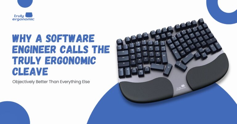Truly Ergonomic CLEAVE keyboard