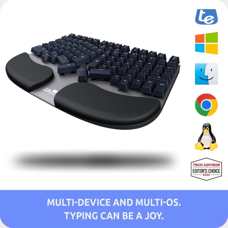 Truly Ergonomic Cleave - Multi-Device and Multi-OS