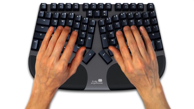 Truly Ergonomic CLEAVE Keyboard: The Best Ergonomic Mechanical Keyboard for 2025 Truly Ergonomic Cleave - Relative Finger Strength
