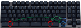 Truly Ergonomic Fasterini Keyboard - how to disable the Windows key