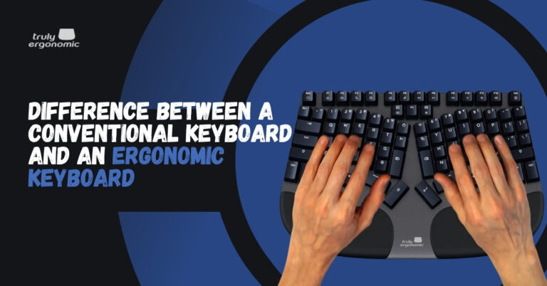 conventional keyboard vs ergonomic keyboards